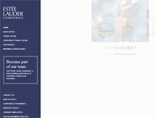 Tablet Screenshot of esteelauder.jobs