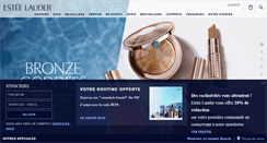 Desktop Screenshot of esteelauder.fr