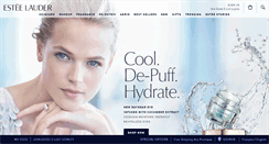 Desktop Screenshot of esteelauder.ca