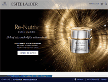 Tablet Screenshot of esteelauder.be